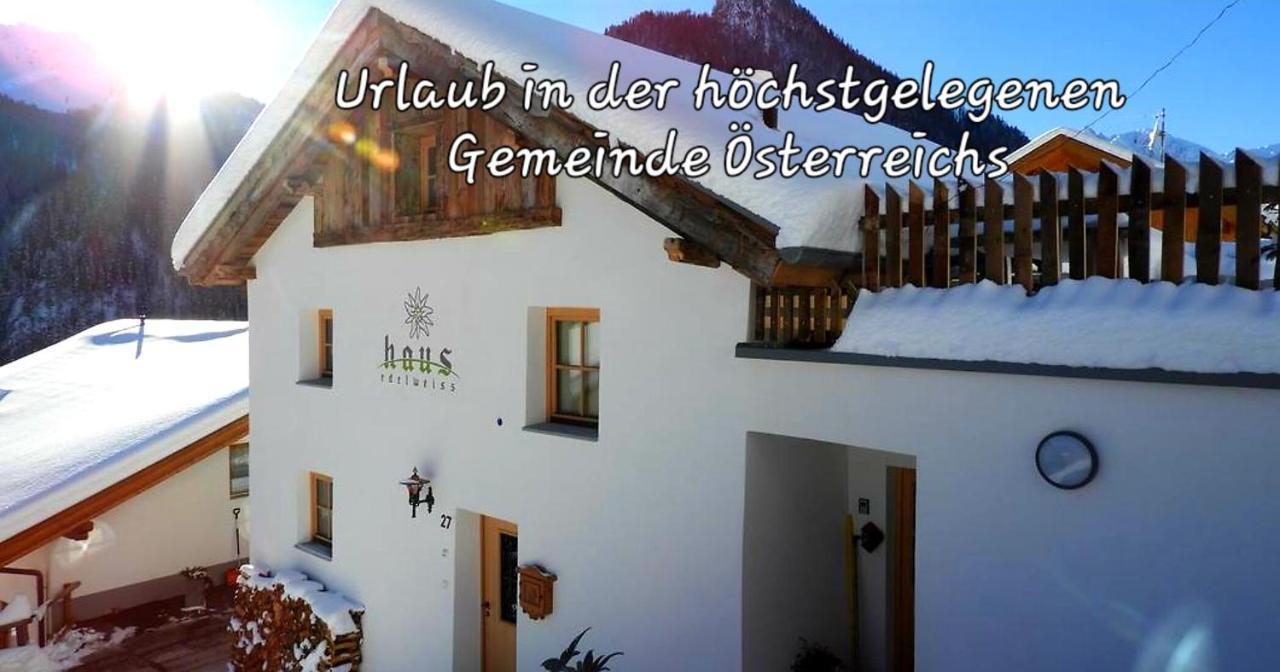 Villa Haus Edelweiss Spiss Bei Samnaun Extérieur photo